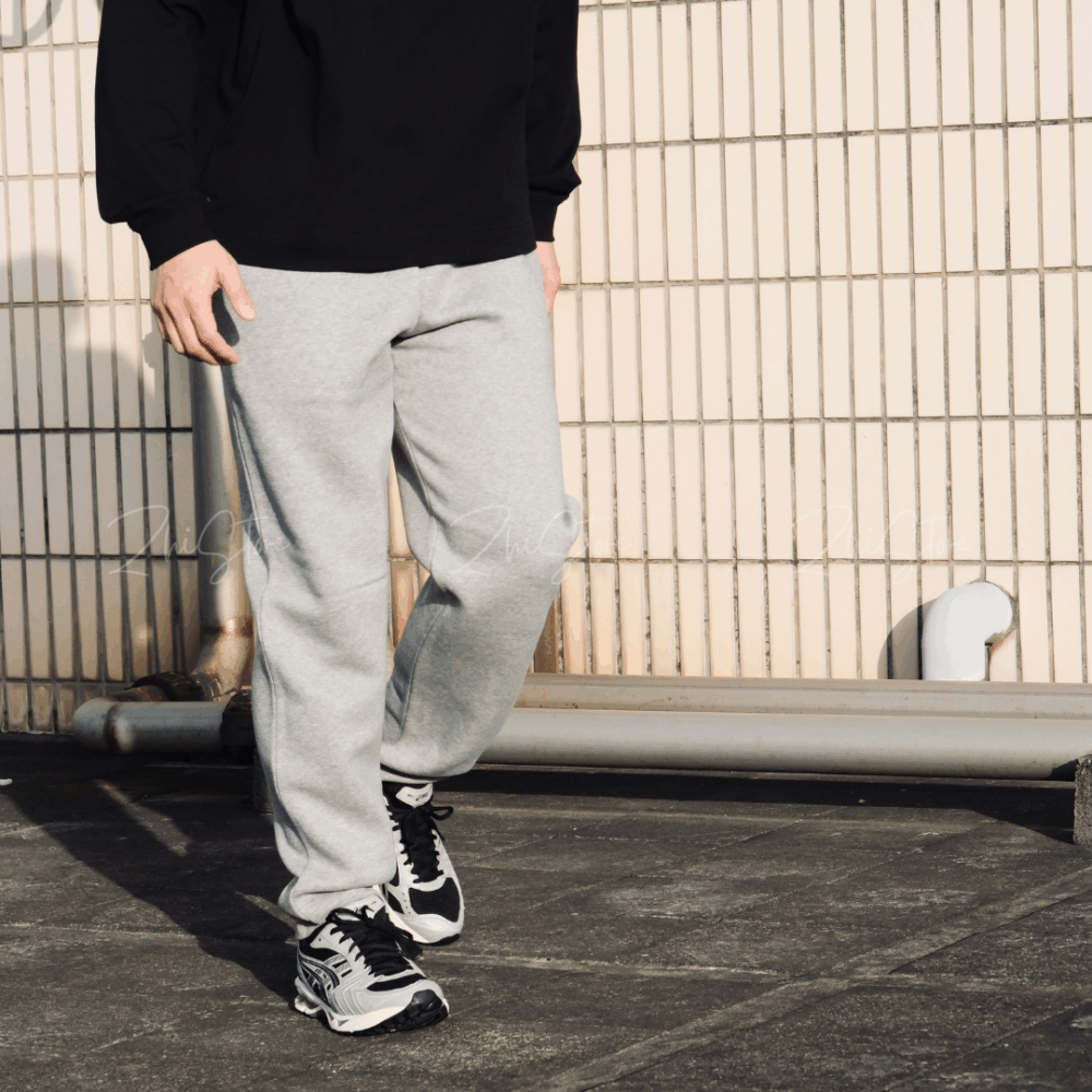 【預購】United Athle 10oz. 內刷毛 棉褲 長褲 黑色 灰色 保暖 睡褲 運動長褲 UA5624