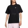 Nike NSW Club 刺繡Logo 短袖上衣 短袖T T-shirt 黑色 FV0376-010