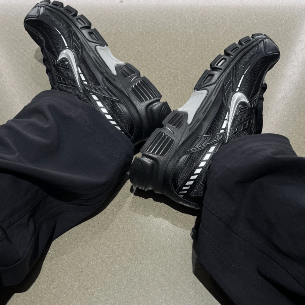 Nike Initiator 復古 跑鞋 運動鞋 慢跑鞋 黑色 銀色 男鞋 IB4595-001