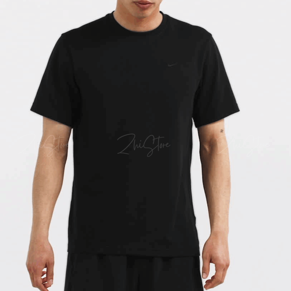 Nike Dri-FIT Primary 刺繡Logo 排汗短袖上衣 運動上衣 運動衣 排汗 黑色 DV9832-010