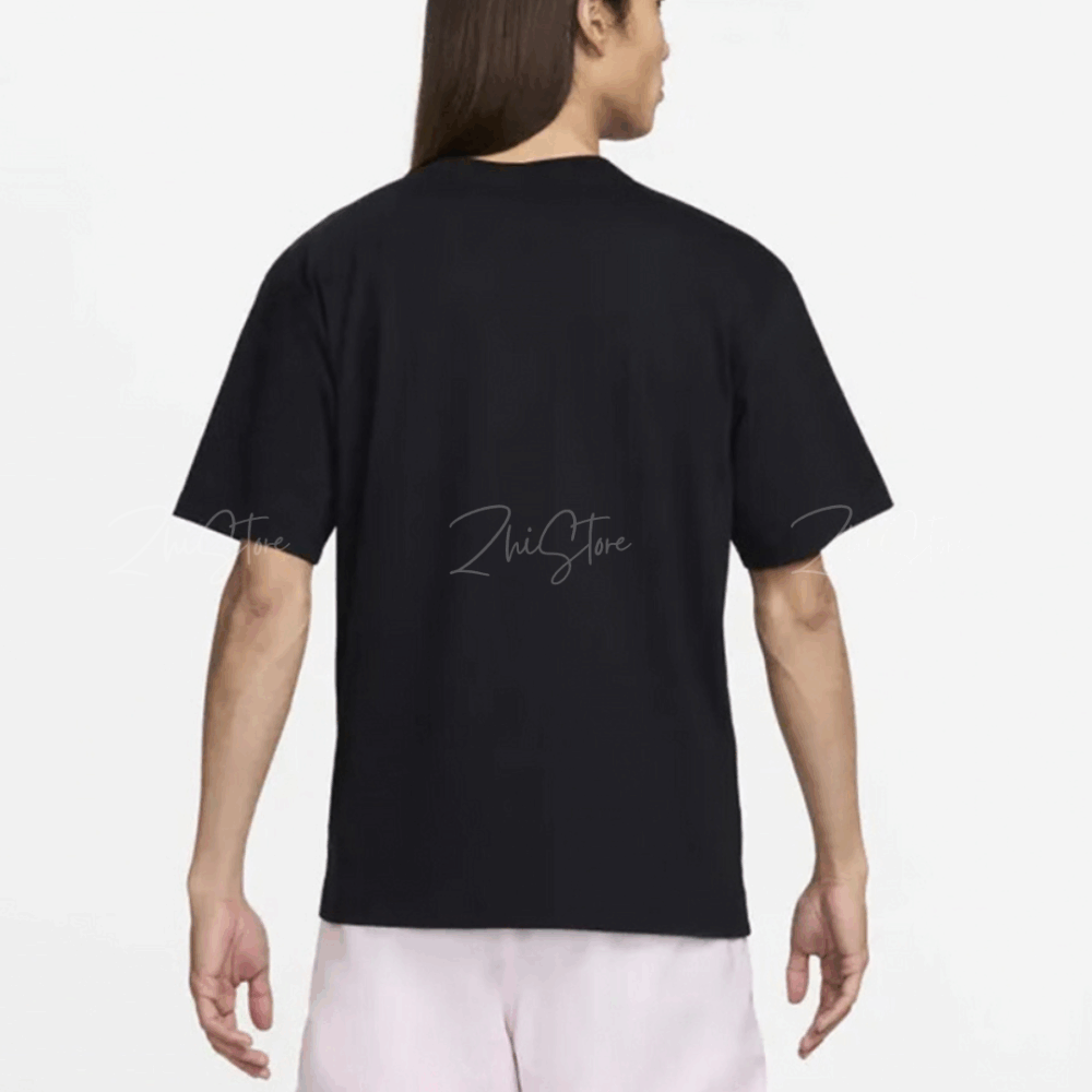 Nike NSW Club 刺繡Logo 短袖上衣 短袖T T-shirt 黑色 FV0376-010