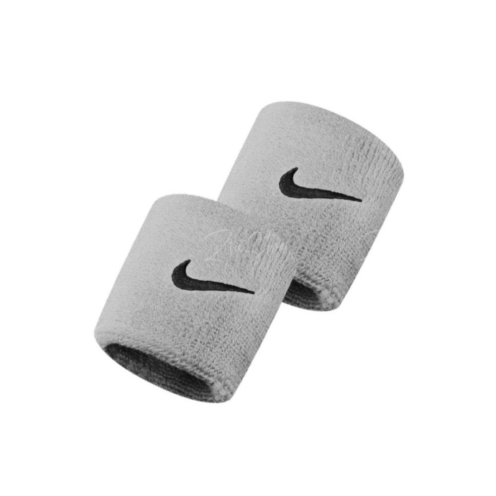Nike Swoosh 止汗護腕 吸汗護腕 腕帶 排汗 運動 健身 打球 灰色 AC2286051