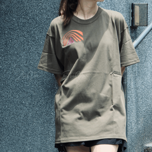 4 【零碼XS號】Nike ACG Logo 大Logo印花圖T 美版 短袖上衣 T-shirt 卡其綠色 CT4168-325