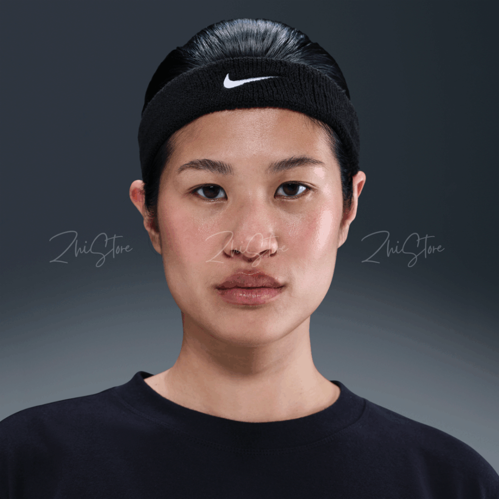 Nike Swoosh Classic Headband 運動頭帶 止汗帶 頭帶 運動 吸汗 透氣 黑色 II5131-010