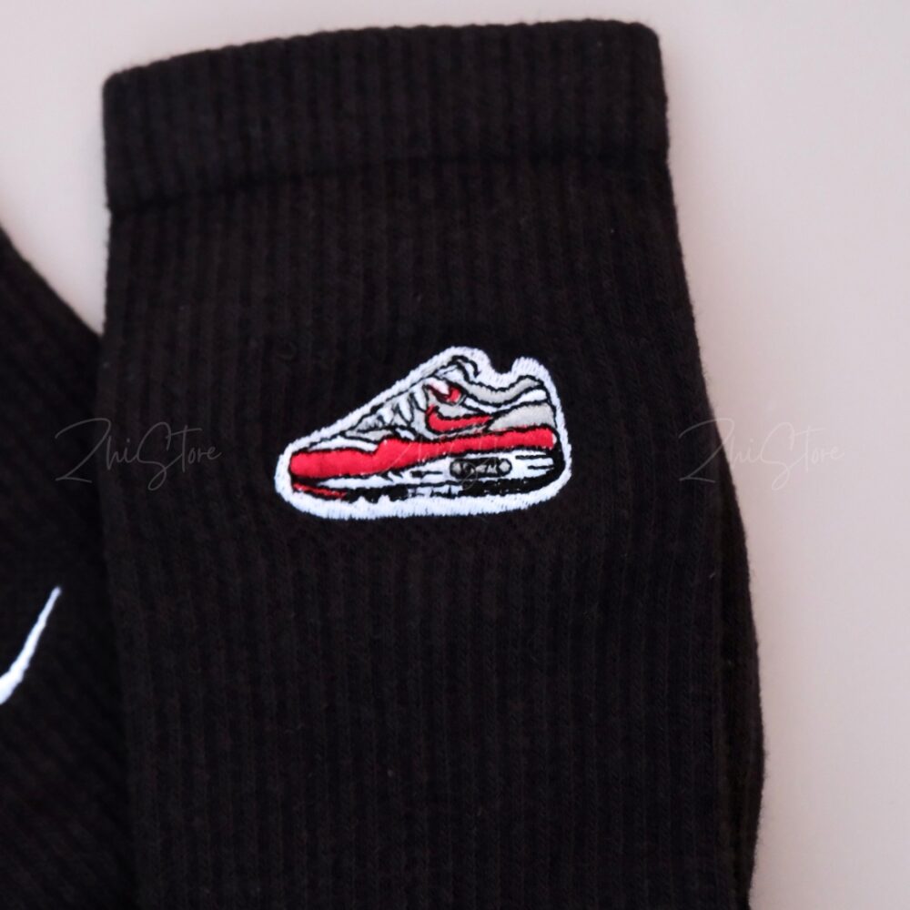 Nike Everyday Plus【單雙】長襪 襪子 黑色 男襪 女襪 黑襪 FQ0327-010