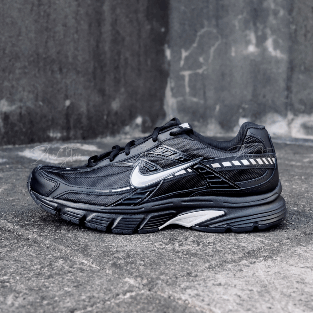 Nike Initiator 復古 跑鞋 運動鞋 慢跑鞋 黑色 銀色 男鞋 IB4595-001