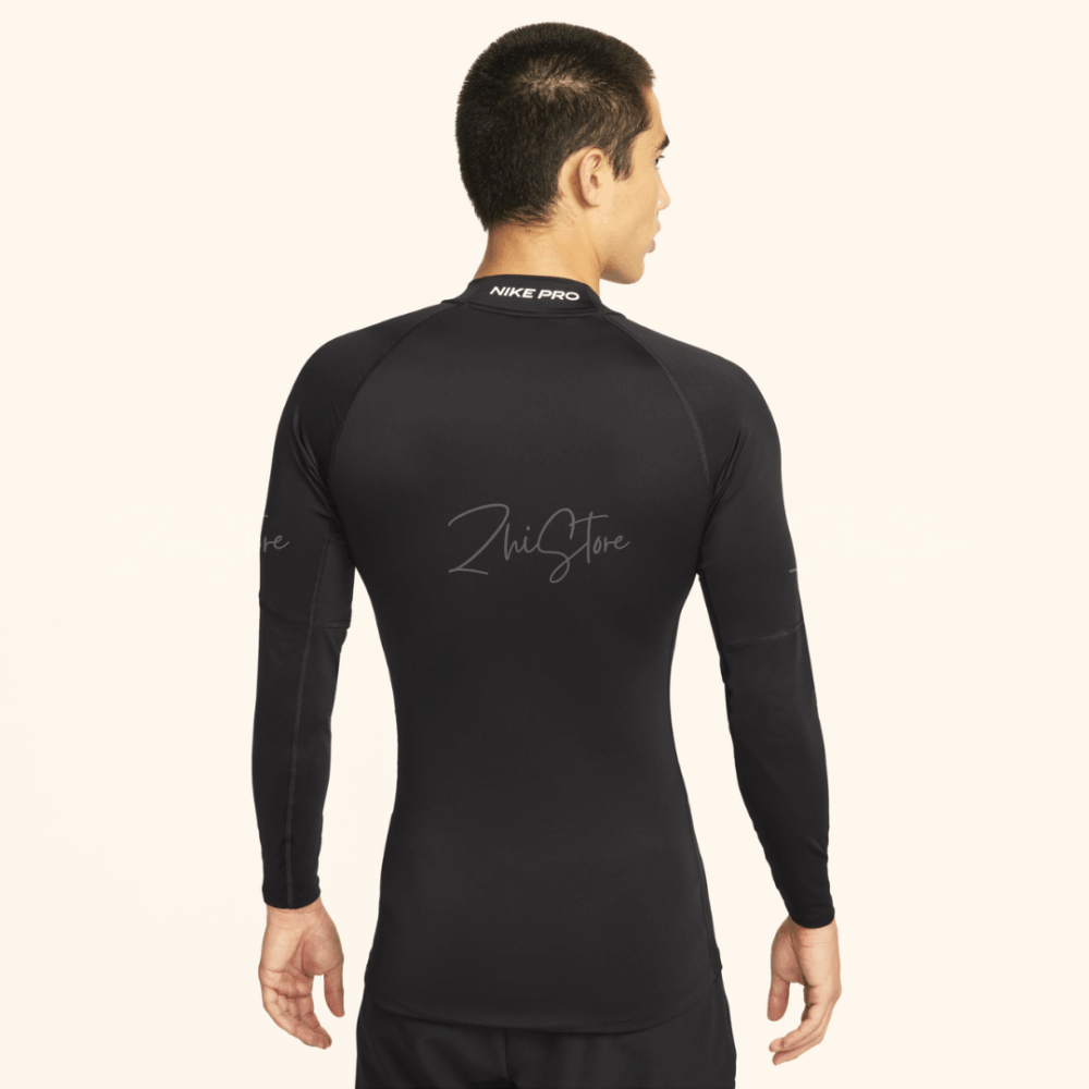 Nike PRO 小高領緊身長袖 健身上衣 緊身衣 長袖上衣 束衣 壓力衣 運動衣 FB7909-010