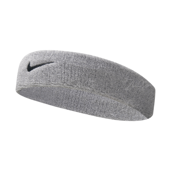 Nike Swoosh Headband 運動頭帶 止汗帶 頭帶 運動 吸汗 透氣 灰色 BN2091-051