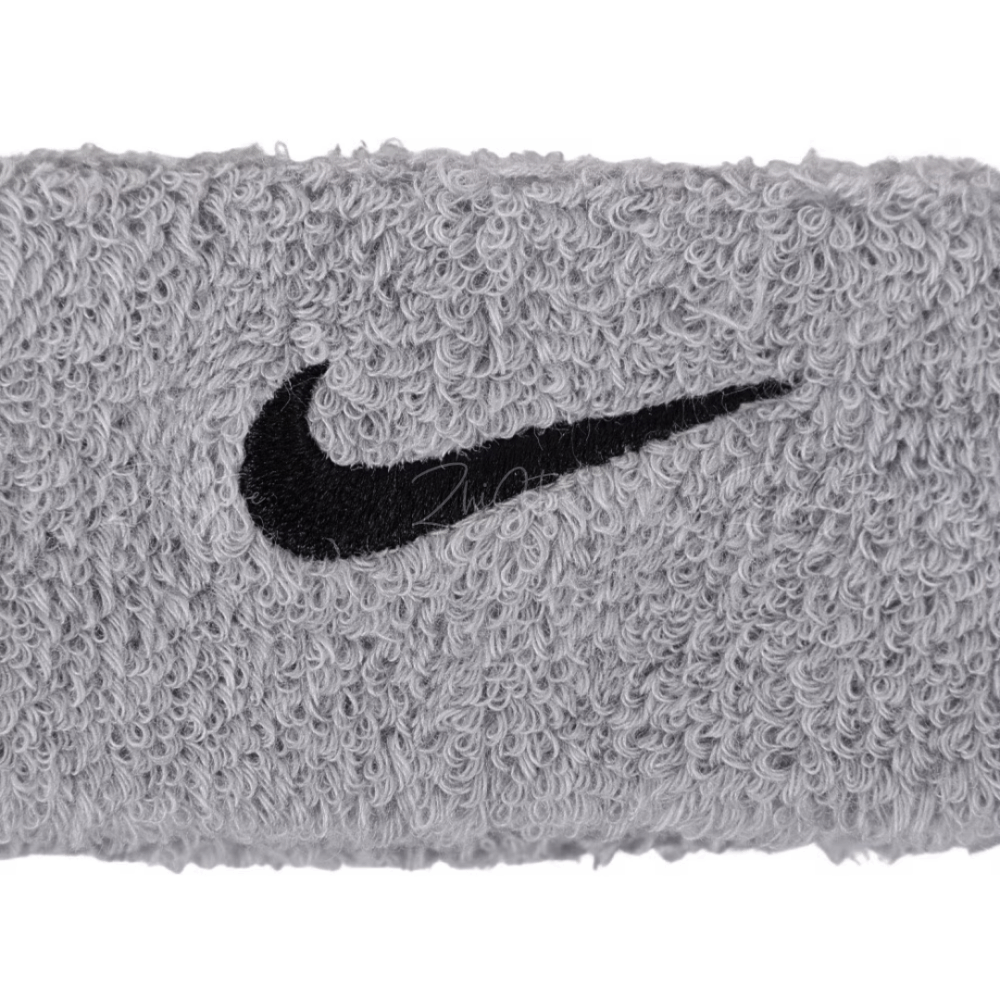 Nike Swoosh Headband 運動頭帶 止汗帶 頭帶 運動 吸汗 透氣 灰色 BN2091-051