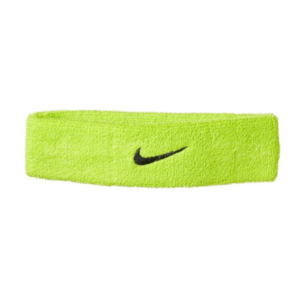 Nike Swoosh Headband 運動頭帶 止汗帶 頭帶 運動 吸汗 透氣 螢光綠 BN2091-710