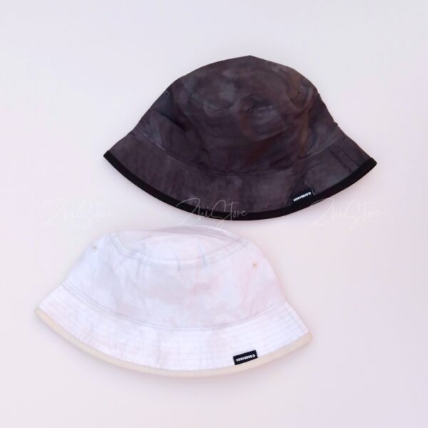 Converse 渲染 漁夫帽 帽子 遮陽帽 登山帽 黑色 米白色 10021435 A01 A02