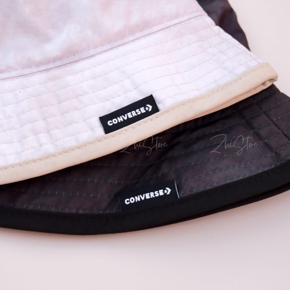 Converse 渲染 漁夫帽 帽子 遮陽帽 登山帽 黑色 米白色 10021435 A01 A02