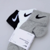 Nike【3雙一組】Performance 基本款 Logo 中筒襪 黑 白 灰 黑襪 白襪 SX4706-901