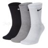 Nike Everyday 【3雙一組】基本款 Logo 毛圈布底 長襪 黑 灰 白 灰襪 白襪 黑襪 SX7664-964