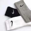 Nike Everyday 【3雙一組】基本款 Logo 毛圈布底 長襪 黑 灰 白 灰襪 白襪 黑襪 SX7664-964