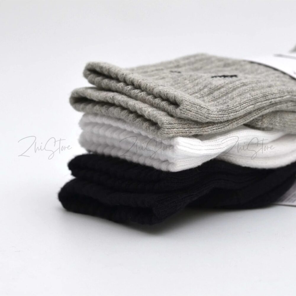 Nike Everyday 【3雙一組】基本款 Logo 毛圈布底 長襪 黑 灰 白 灰襪 白襪 黑襪 SX7664-964