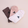 adidas【3雙一組】Logo 毛圈布底 長襪 襪子 襪 長筒襪 IC1315