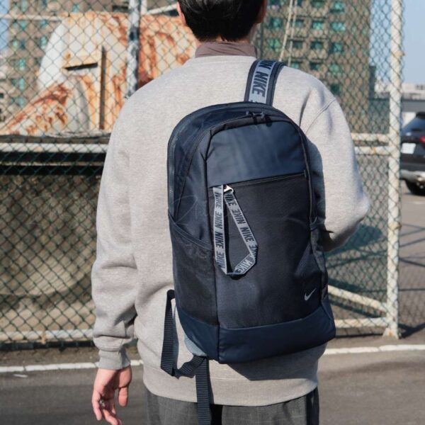 Nike NSW 串標織帶 大容量 後背包 黑色 通勤包 筆電包 電腦包 男包 BA6143-458