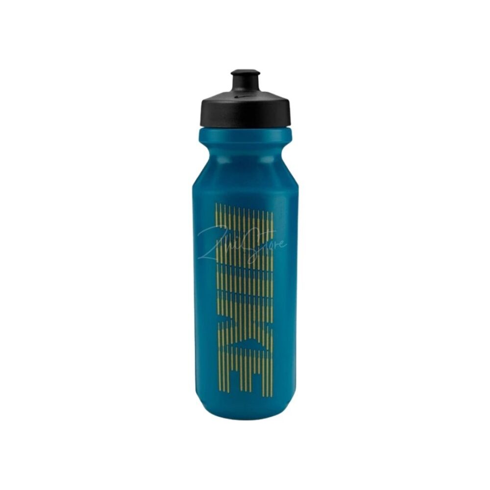 10 Nike 運動水壺 946ml 素面 大勾 運動 大嘴巴 水瓶 冷水壺 黑色 螢光綠 AC4419-091