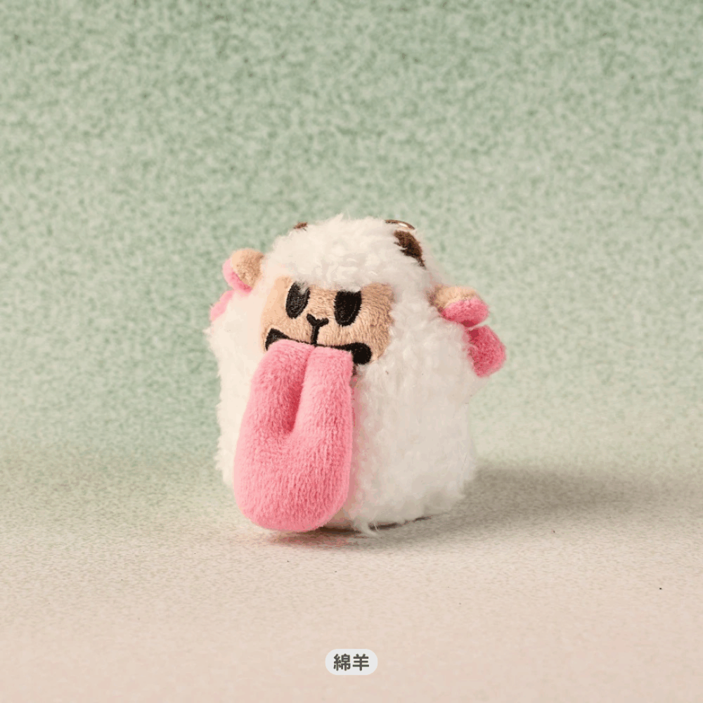 GRAF&WU 迷你版 可愛鬼 十二生肖系列 招財貓 玩偶 公仔 吊飾 鑰匙圈