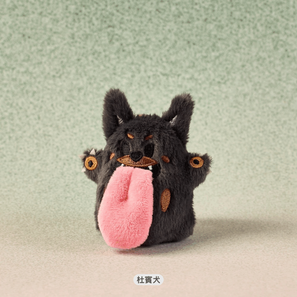 GRAF&WU 迷你版 可愛鬼 十二生肖系列 招財貓 玩偶 公仔 吊飾 鑰匙圈