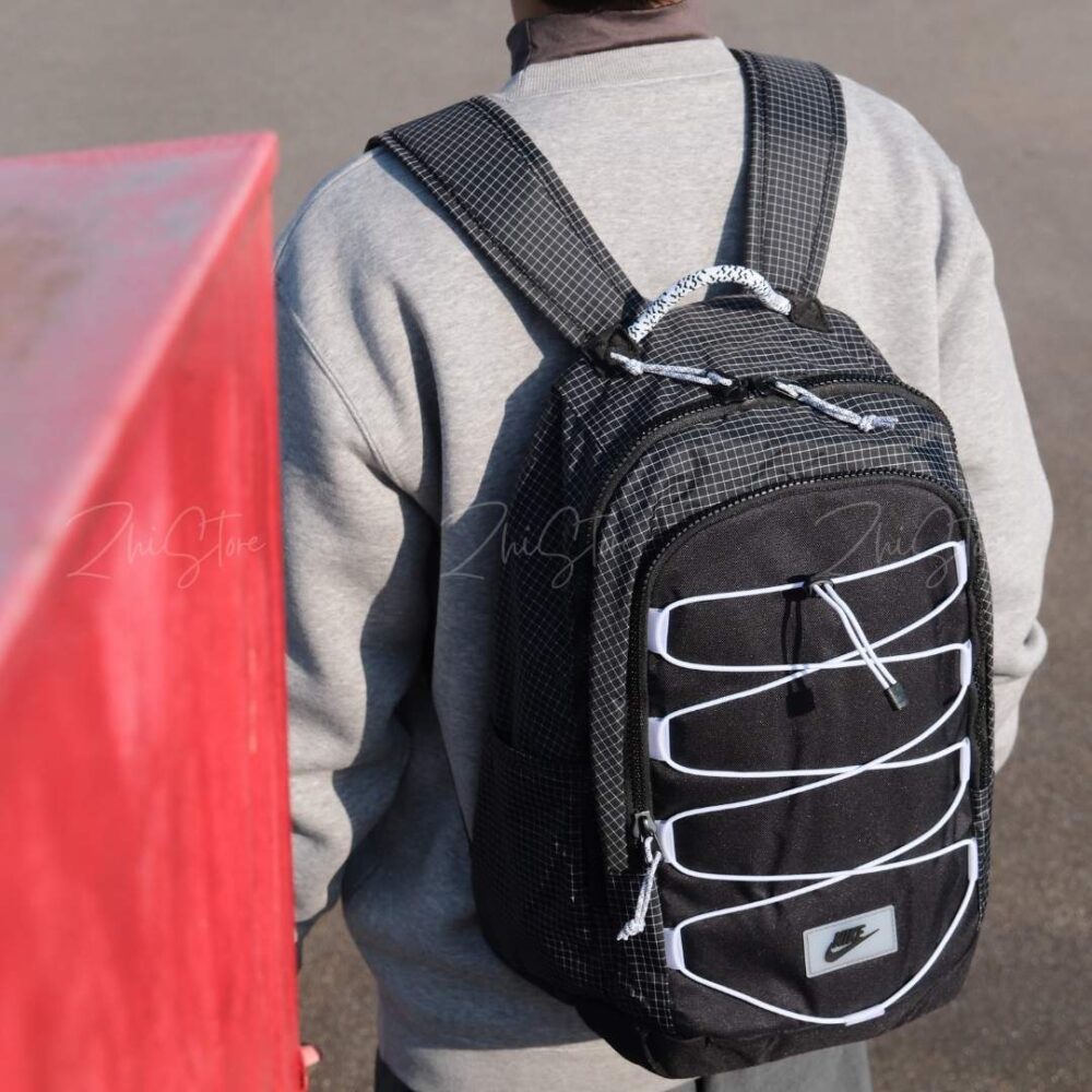 Nike Hayward 2.0 黑色格紋 後背包 運動包 通勤包 CV1412-010
