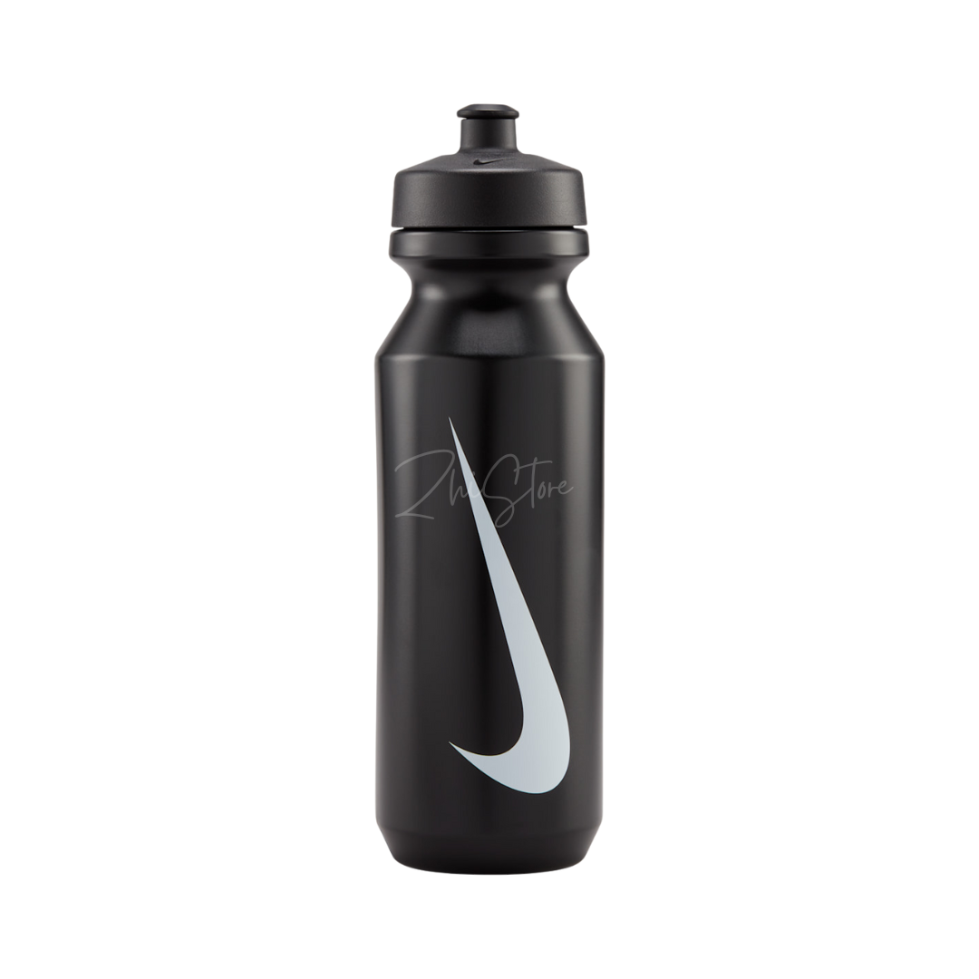 Nike 運動水壺 946ml 素面 大勾 運動 大嘴巴 水瓶 冷水壺 黑色 AC4419-091
