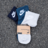Nike Essential【3雙一組】中筒襪 襪子 灰色 藏藍色 深藍色 DX5074-912