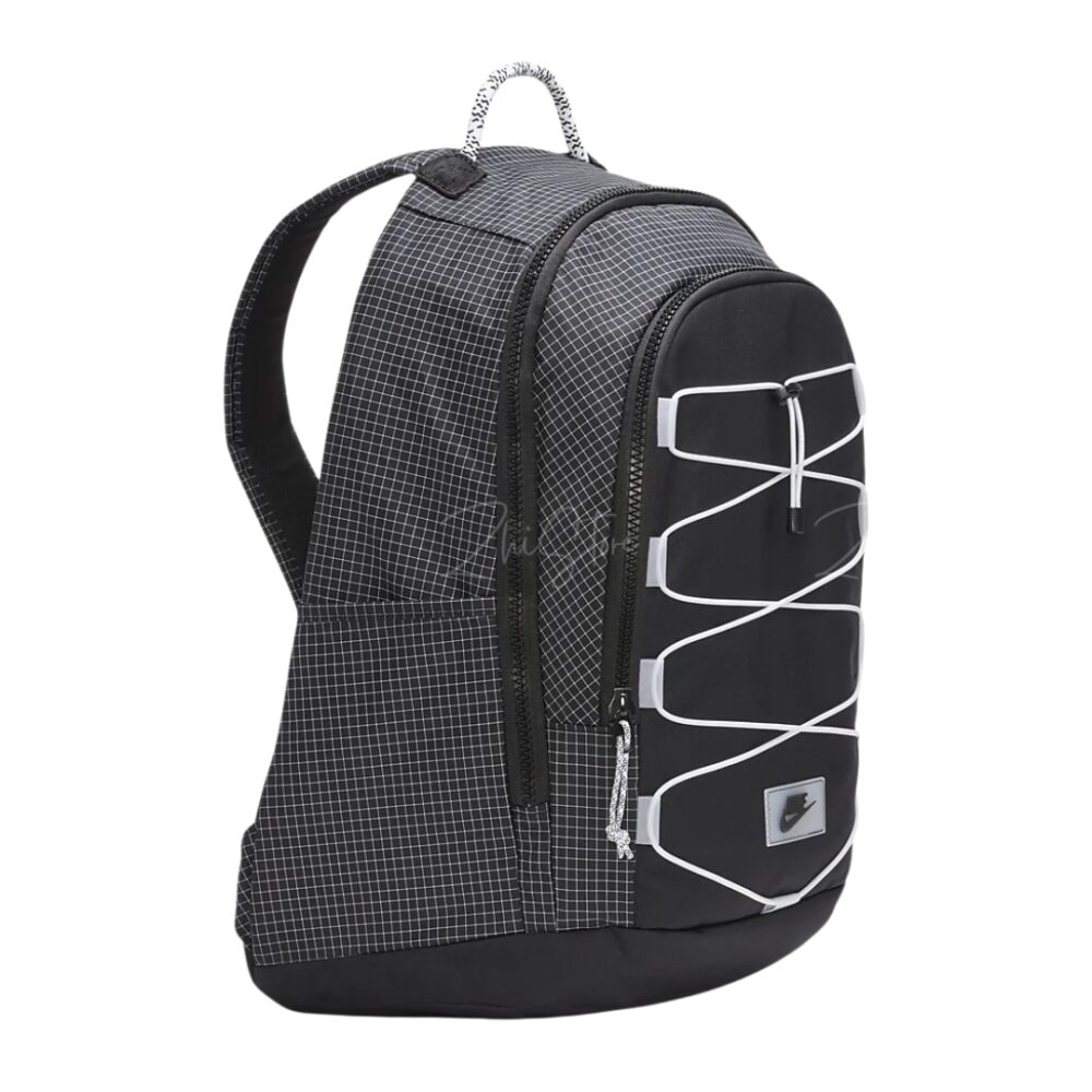 Nike Hayward 2.0 黑色格紋 後背包 運動包 通勤包 CV1412-010