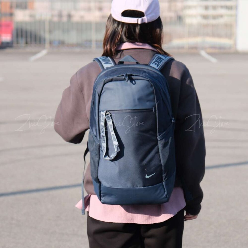 8 Nike NSW 串標織帶 大容量 後背包 黑色 通勤包 筆電包 電腦包 男包 BA6143-458
