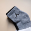 Nike Air Jordan【3雙一組】毛圈布底 中筒襪 襪子 黑色 灰色 白色 DX9655-911