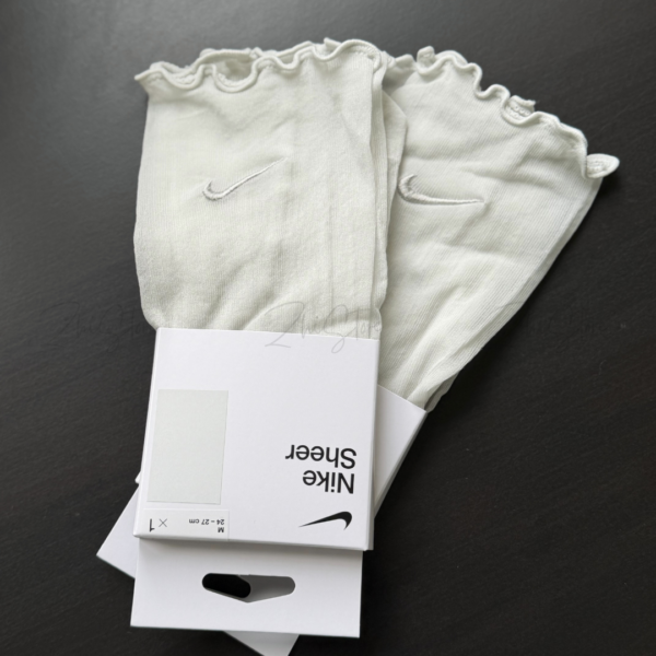 3 Nike Sheer【單雙】 捲邊 透膚 長襪 襪子 女襪 SK0009-025