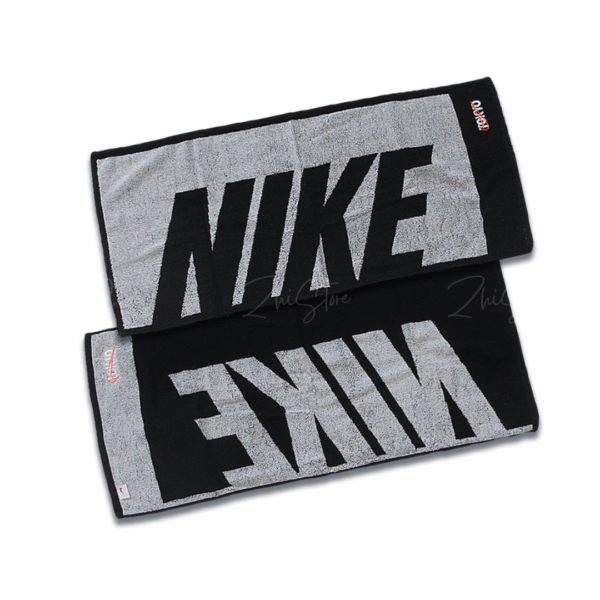 【國外限定】Nike Tokyo 日本限定 運動毛巾 長形毛巾 毛巾 運動 黑色 健身 TW2517-136
