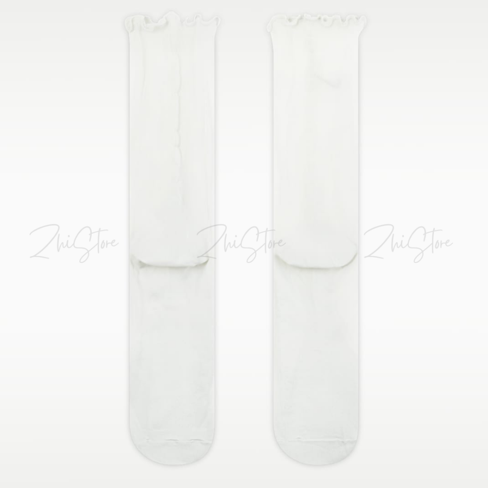 Nike Sheer【單雙】 捲邊 透膚 長襪 襪子 女襪 SK0009-025