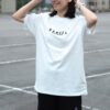 KANGOL 立體字母短袖上衣 白色 霜灰色 T恤 短袖t恤 6425100