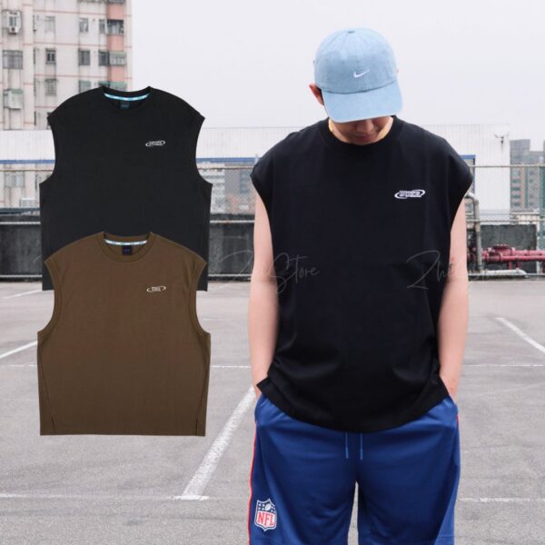 14 NCAA 中性落肩寬鬆背心 黑色 咖啡色 背心 無袖背心 重磅 男裝 無袖 中性 74251482