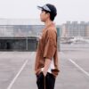 NCAA 拉克蘭袖 復古 半開襟 POLO衫 短袖上衣 上衣 黑色 74251320