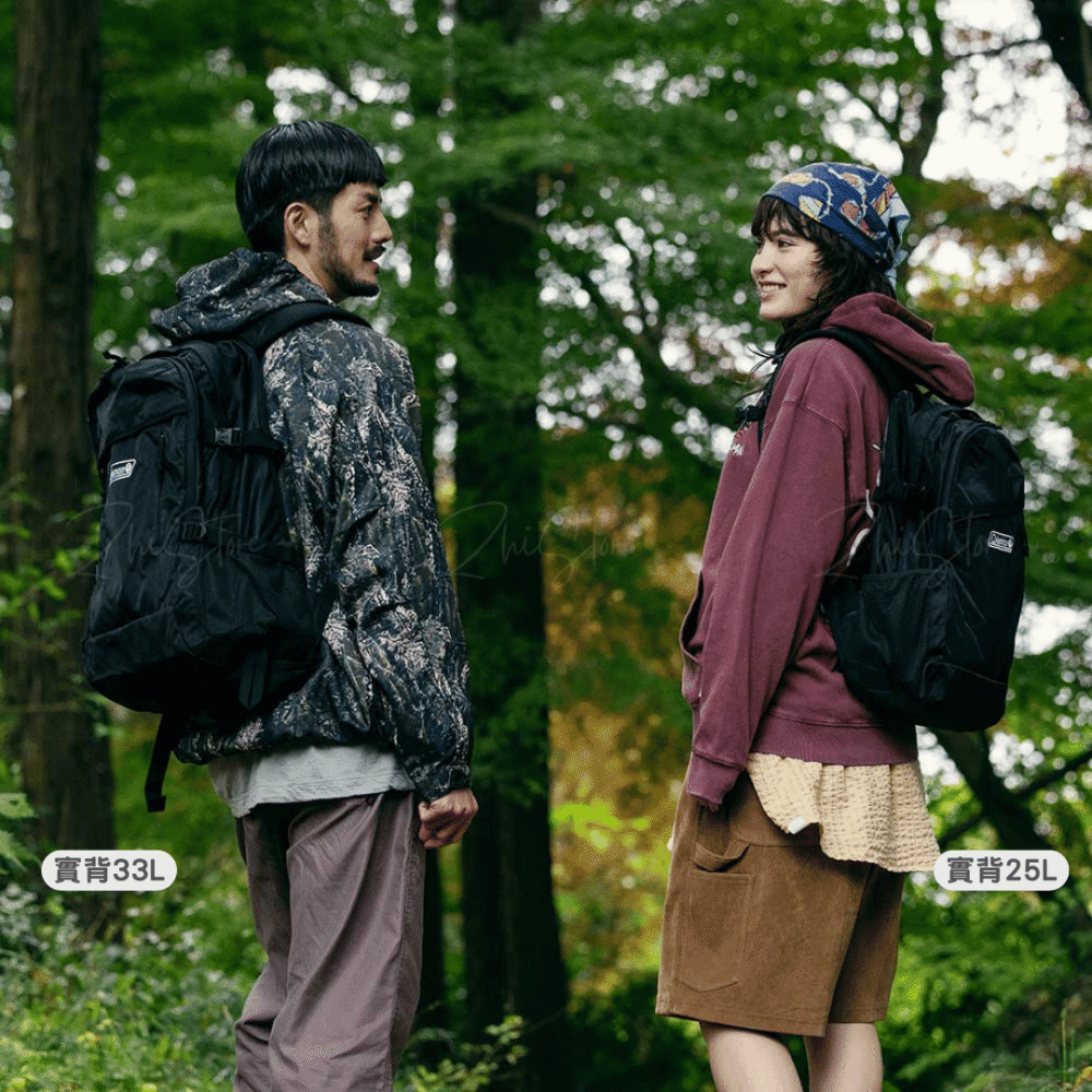 Coleman Walker 15公升 / 25公升 / 33公升 機能 後背包 背包 包包 黑色 2000038986 2000038978 2000038970