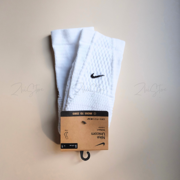 24 Nike Unicorn Dri-FIT【1雙】長襪 籃球襪 運動襪 白襪 白色 FZ3399-100