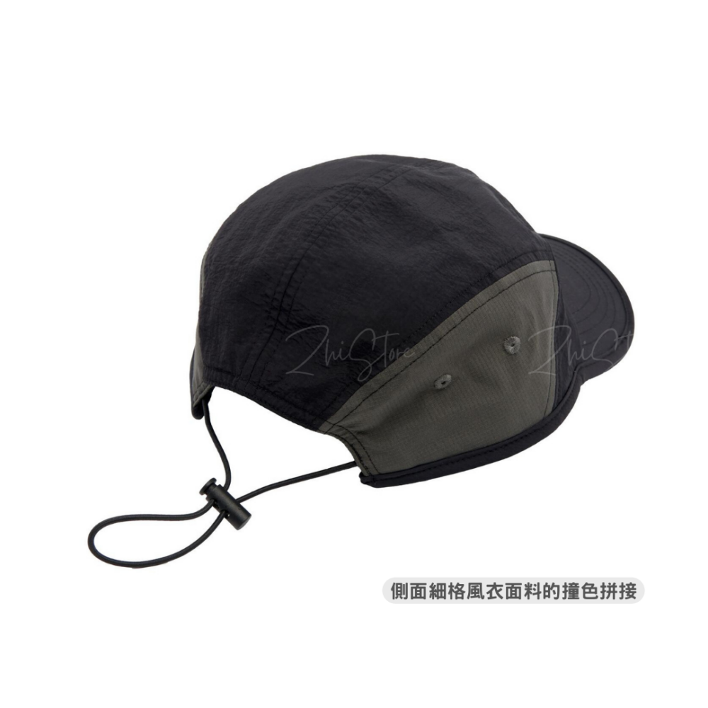 NCAA 異材拼接風衣帽 風帽 帽子 遮陽帽 黑色 卡其 74551860
