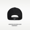 Nike Club OG Flame 刺繡飛焰硬頂帽 黑色 帽子 棒球帽 IH9258-010