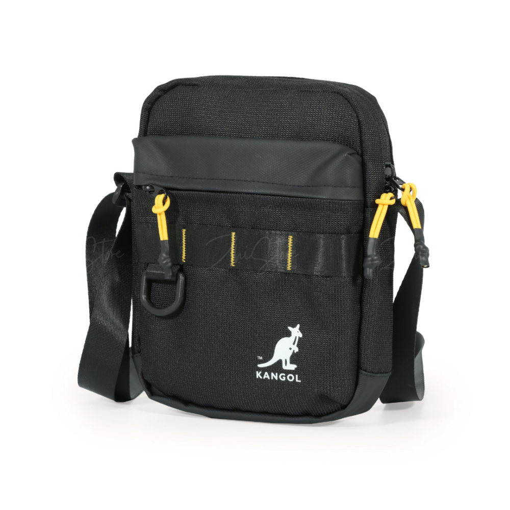 KANGOL 輕便側背小包 黑色 斜背包 肩背包 側背包 65551714