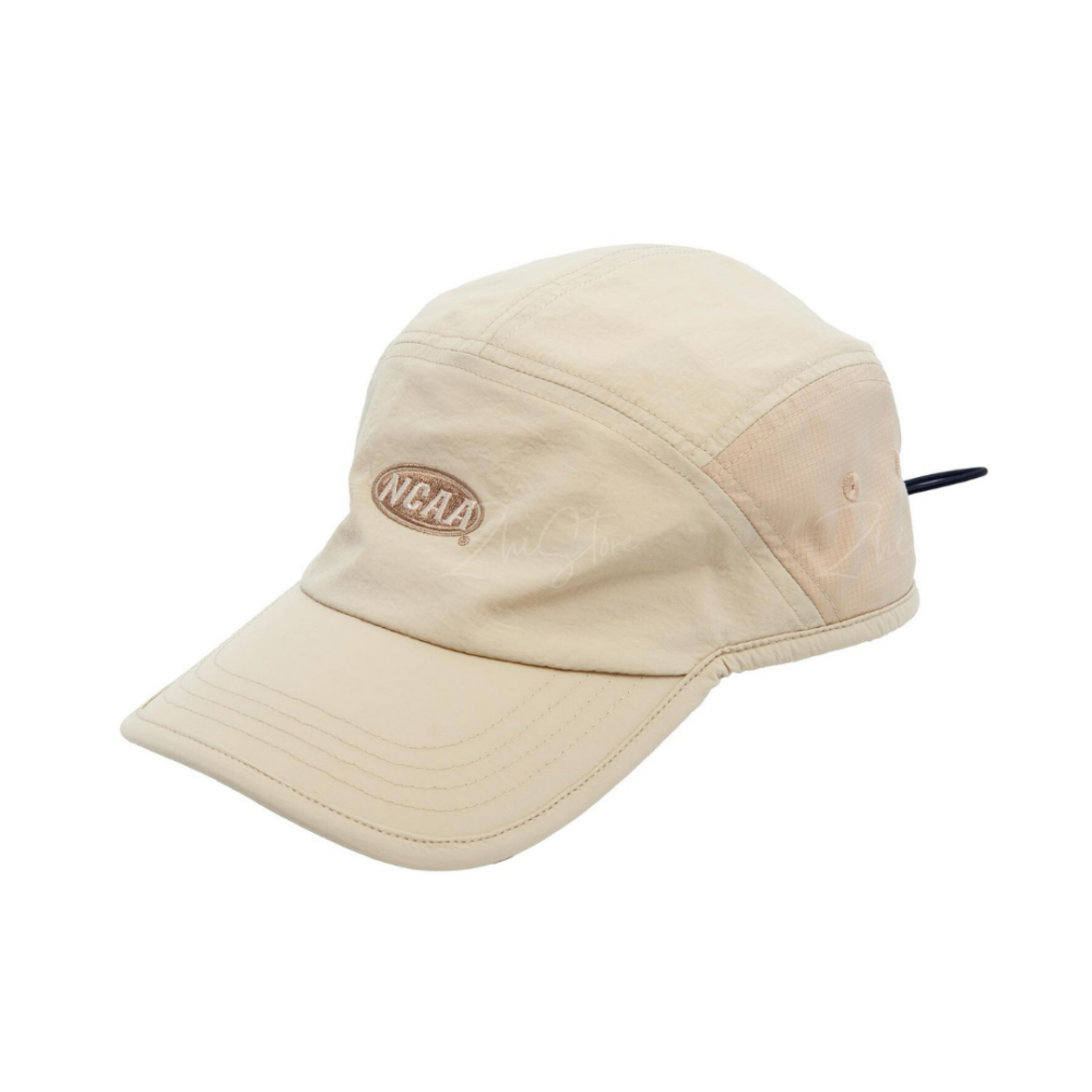 NCAA 異材拼接風衣帽 風帽 帽子 遮陽帽 黑色 卡其 74551860