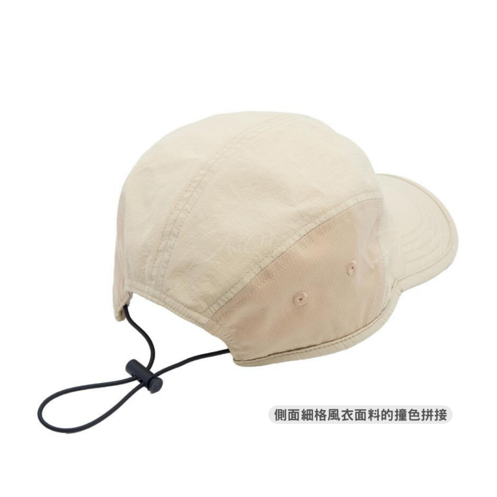 NCAA 異材拼接風衣帽 風帽 帽子 遮陽帽 黑色 卡其 74551860
