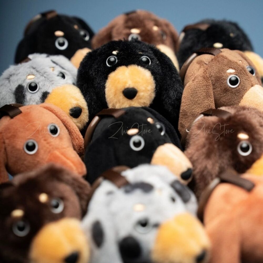 paaaata 臘腸狗吊飾 狗狗吊飾 吊飾 鑰匙圈 生日禮物 掛件 公仔 玩偶 掛飾 鑰匙圈 鑰匙扣