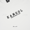 8 KANGOL 立體字母短袖上衣 白色 霜灰色 T恤 短袖t恤 6425100