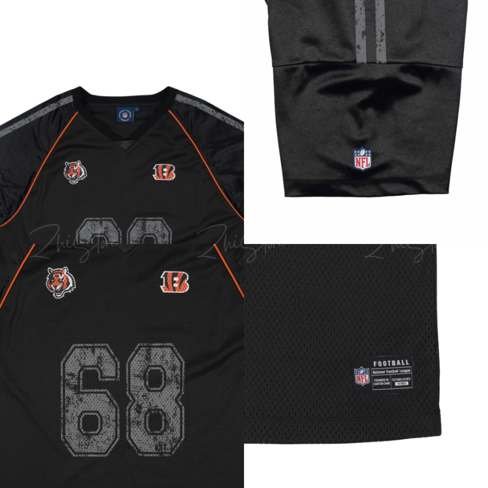 9 NFL 拉克蘭 拼接網布 短袖上衣 黑色 白色 25251491 25251492