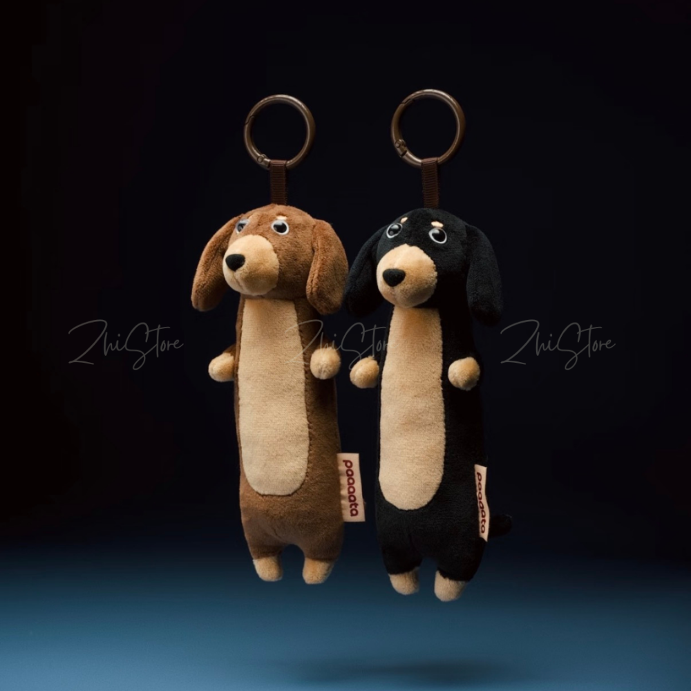 paaaata 臘腸狗吊飾 狗狗吊飾 吊飾 鑰匙圈 生日禮物 掛件 公仔 玩偶 掛飾 鑰匙圈 鑰匙扣