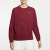 【零碼出清｜售出不退換｜S號】Nike NSW 女款 印花 Logo 毛圈布底 大學T 長袖上衣 紅色 IO7829-677