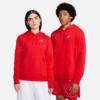 【零碼出清｜售出不退換｜L號】Nike Club 女款 刺繡Logo 帽T 連帽上衣 長袖上衣 長袖 紅色 DQ5794-657
